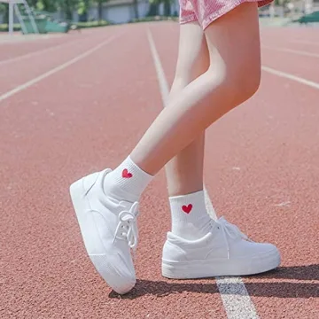 Cute Heart Ankle Socks for Women and Teens - Jinny's Shoppe