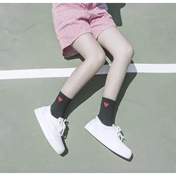 Cute Heart Ankle Socks for Women and Teens - Jinny's Shoppe