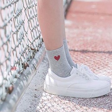 Cute Heart Ankle Socks for Women and Teens - Jinny's Shoppe