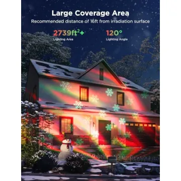 Govee Outdoor Projector Light, Holiday Laser and Aurora Projector Light for Outdoor and Indoor Decor, 16 RGB Patterns, RGBW Aurora, 51 Holiday Scene Modes, Works with Alexa, Google Assistant, Matter