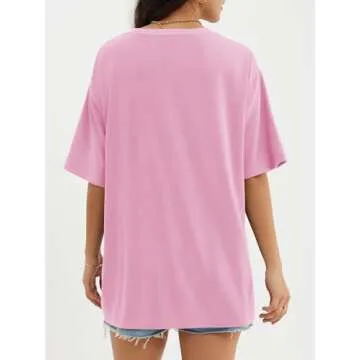 ATHMILE Oversized Women’s T-Shirt for Comfort and Style