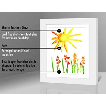 Americanflat Kids Art Frame for All Creative Masterpieces