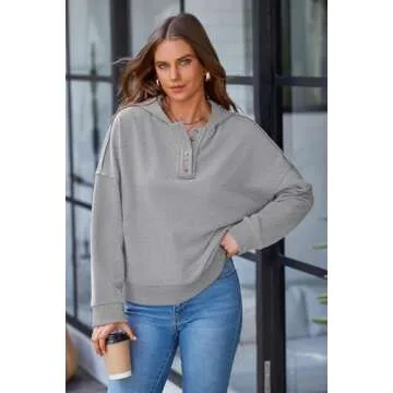 PRETTYGARDEN Women's Cropped Hoodie for Fall Style