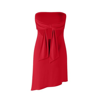 Stylish HYPERFIRE Strapless Mini Dress for Summer