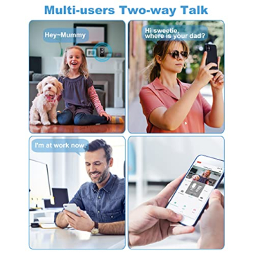 2K Color Night Vision WiFi Security Camera with Spotlight