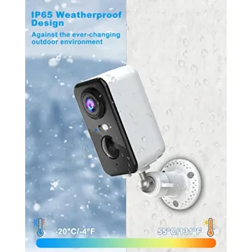 2K Color Night Vision WiFi Security Camera with Spotlight