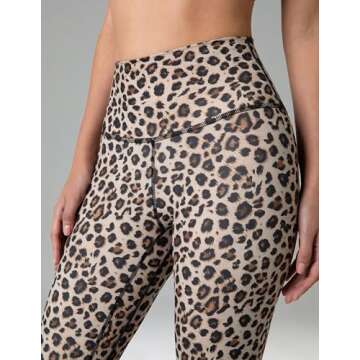 Colorfulkoala Women's High Waisted Pattern Leggings Full-Length Yoga Pants (XS, Leopard)