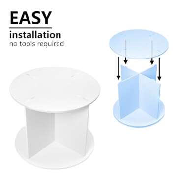 7-Tier Rotating Shoe Rack Tower for Stylish Organization