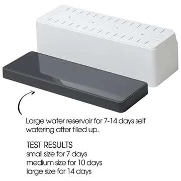 Vugosson Self Watering Planters - 7-Pack Indoor Pots