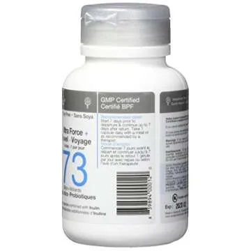 Nova Probiotics Ultra Force + Travel 73 Billion - 73 Billion CFU, 30 Veg Capsules