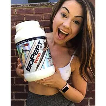 EHP Labs IsoPept Zero Chocolate Protein Powder 2lbs