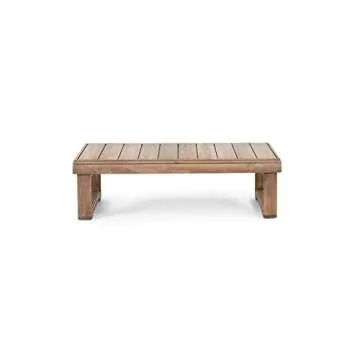 Outdoor Acacia Wood Rectangular Coffee Table for Every Occasion