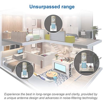 AT&T Long-Range Cordless Phone with Smart Call Blocker and More