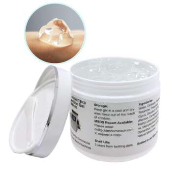 Golden Hometek Preparation Gel for RF Facial and Body Treatments