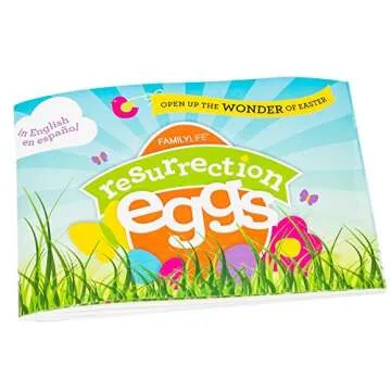 FAMILYLIFE Resurrection Eggs – 12 Piece Easter Eggs Set with Booklet and Religious Figurines Inside – Tells The Story of Easter – Easter Eggs with Toys Inside – Eggs for Easter Egg Hunts