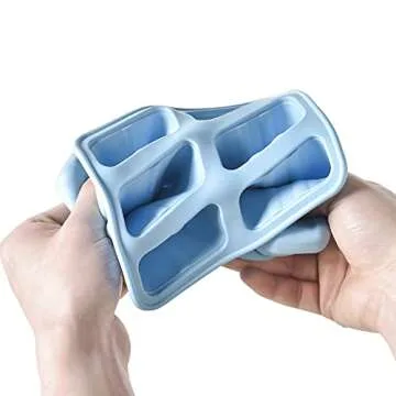Popsicle Mould 6-Piece Silicone Ice Pop Maker Set