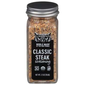 Noble Made Organic Steak Seasoning - Flavorful & Versatile