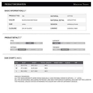 Maggie Tang Vintage Trench Coat Rockabilly Long Coat with Belt Tunic Swing Classical Party Dress