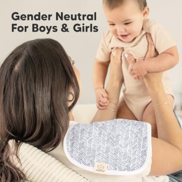 Organic Burp Cloths - Soft & Absorbent Baby Burping Clothes