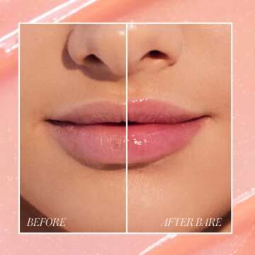 Liplights Cream Lip Gloss - Bare by RMS Beauty for Women - 0.31 oz Lip Gloss