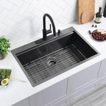 33 Inch Workstation Kitchen Sink for Modern Kitchens