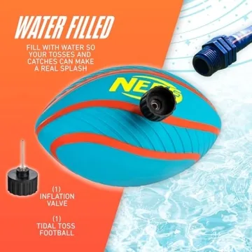 NERF Pool Water Football - Tidal Toss Fun for Kids