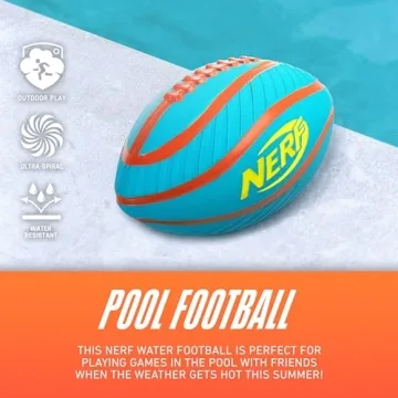 NERF Pool Water Football - Tidal Toss Fun for Kids