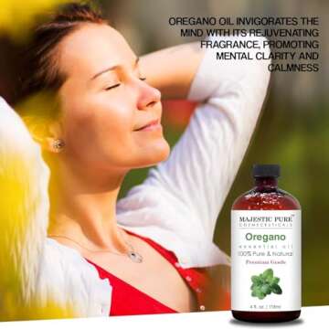 Pure Oregano Essential Oil for Home and Personal Care
