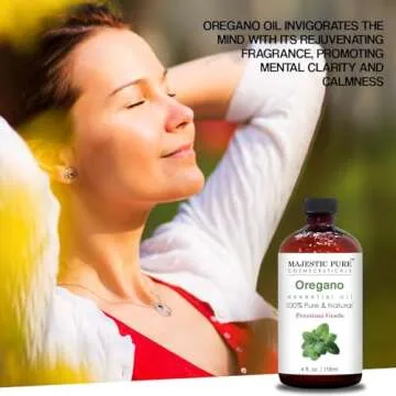 Pure Oregano Essential Oil for Home and Personal Care