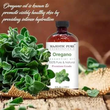 Pure Oregano Essential Oil for Home and Personal Care