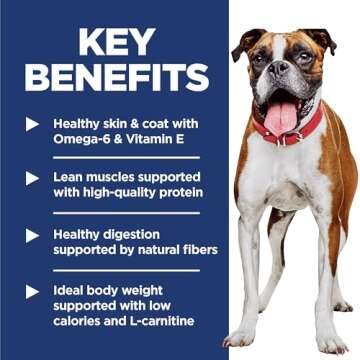 Hill's Science Diet Light Dry Dog Food for Adult Dogs 30 lb