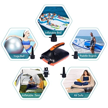 AILCION 22PSI Electric SUP Pump for Fast Inflation