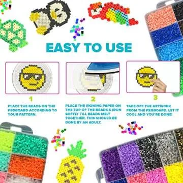 LITTLE VISIONARY 30,000 Fuse Beads Deluxe Craft Kit