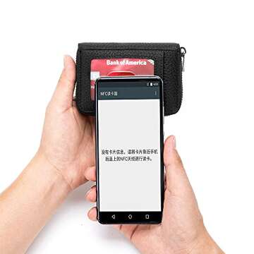 Yocipa RFID Credit Card Holder Wallet for Stylish Storage