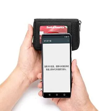 Yocipa RFID Credit Card Holder Wallet for Stylish Storage