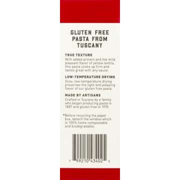 Bionaturae, Pasta, Fusilli, Gluten Free, Organic, 12 oz