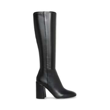 Steve Madden Women's Lizah Knee High Boot, Black, 8