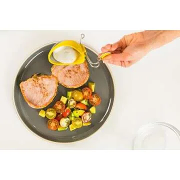 Cuisipro Stainless Steel Egg Poacher, Set of 2