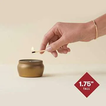 Capri Blue Glam Mini Tin Candle - Luxury Pumpkin Scent