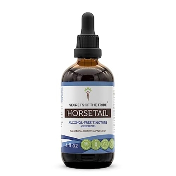 Secrets of the Tribe Horsetail Tincture - Herbal Support for Health