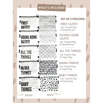 Lucky Love Hospital Bags for Stylish Baby Essentials