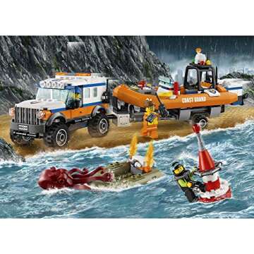 LEGO City Rescue Unit 4x4 Building Kit for Kids