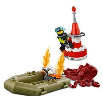 LEGO City Rescue Unit 4x4 Building Kit for Kids