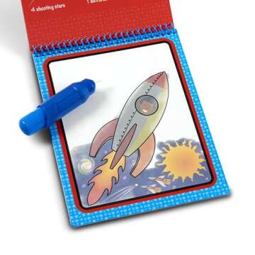 Space Water Wow! Mess-Free Coloring Pad for Kids