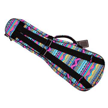 Stylish MUSIC FIRST 21" Soprano Ukulele Bag with Protection