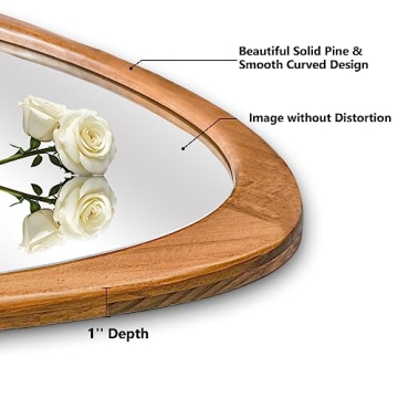WallBeyond Asymmetrical Mirror for Home Decor with Unique Style