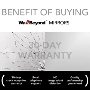 WallBeyond Asymmetrical Mirror for Home Decor with Unique Style