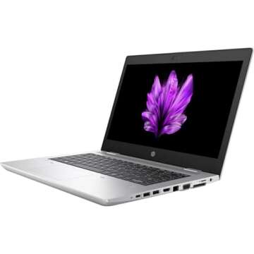 HP ProBook 640 G5 14-Inch FHD Laptop, Intel Core i5-8365U, 16GB DDR4 RAM, 512GB SSD, Backlit Keyboar...