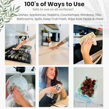 Harps&Seb Eco-Friendly Swedish Dishcloths - 6 Pack