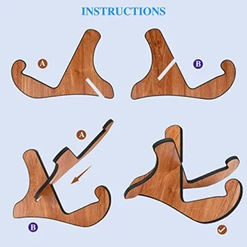 LacBec Wooden Guitar Stand for Acoustic Electric Guitars